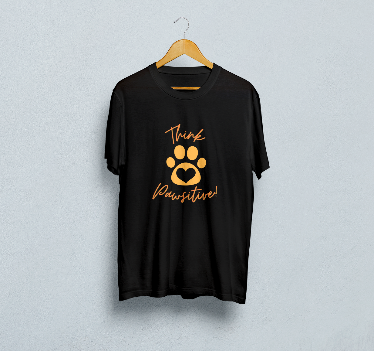 Think Pawsitive Classic T-Shirt