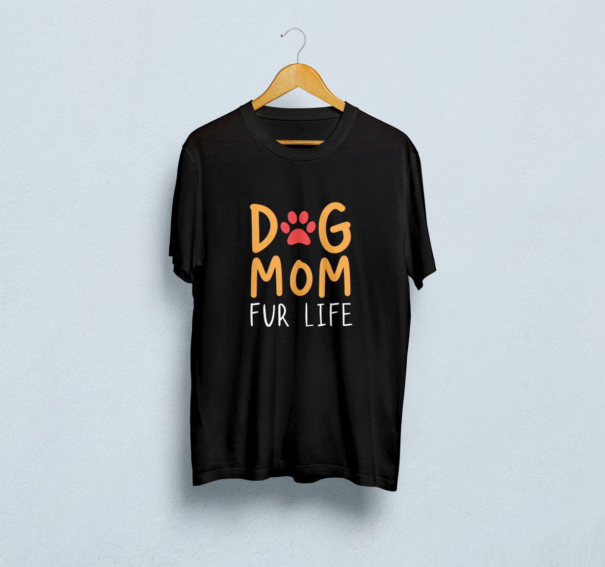 Dog Mom Fur Life Classic T-Shirt