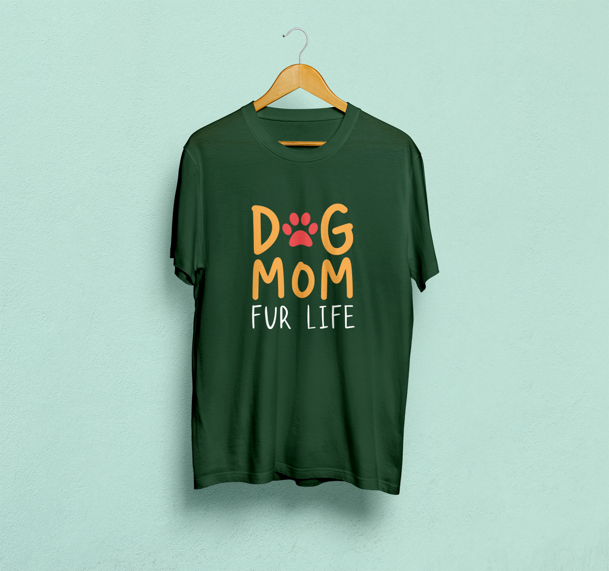 Dog Mom Fur Life Classic T-Shirt