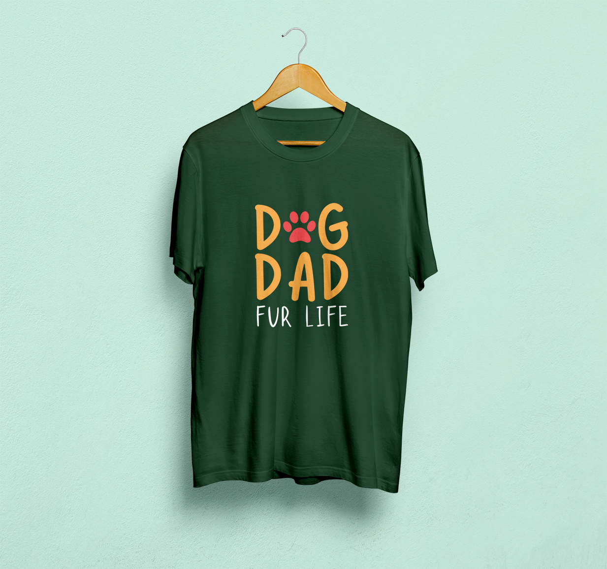 Dog Dad Fur Life Classic T-Shirt