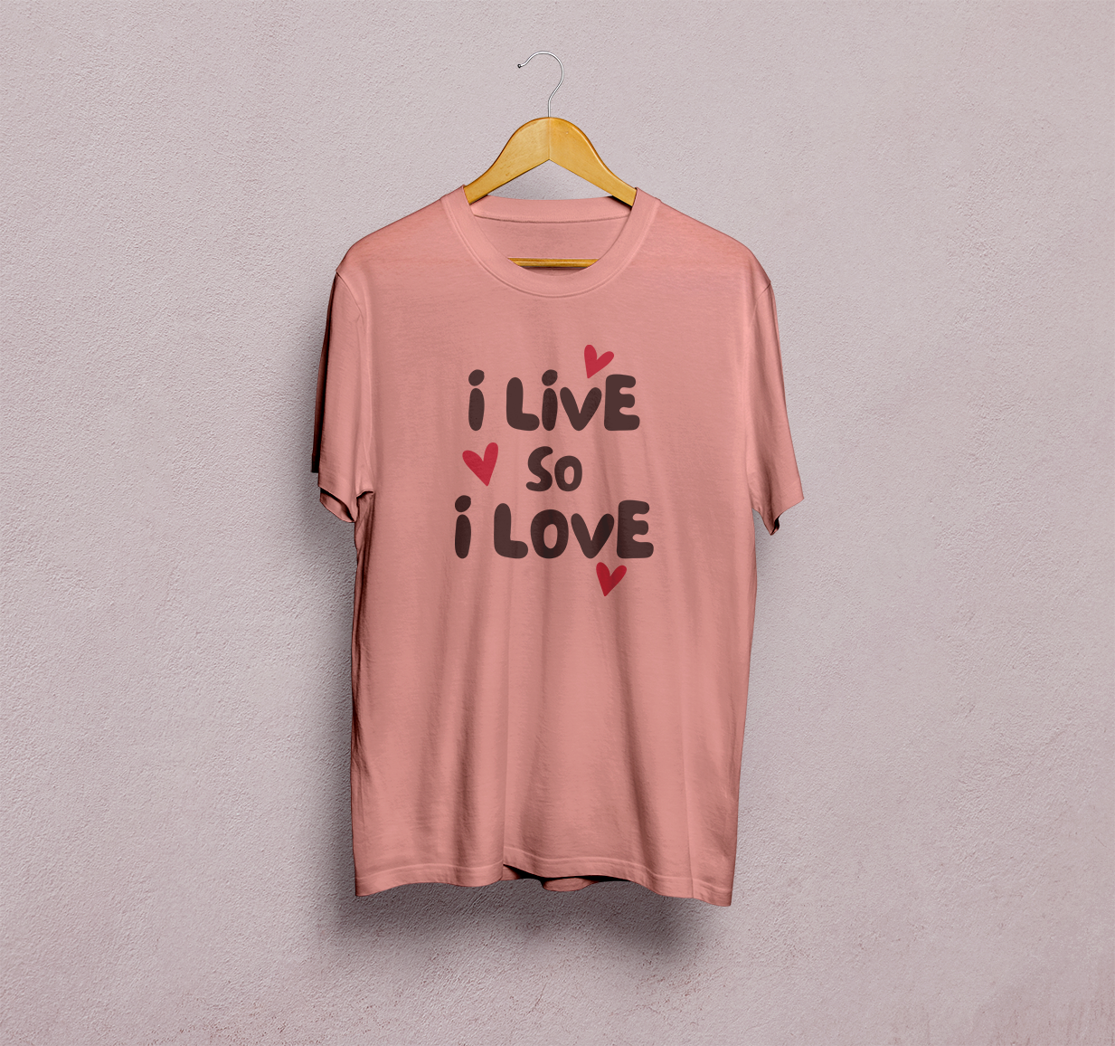 I Live So I Love Classic T-Shirt