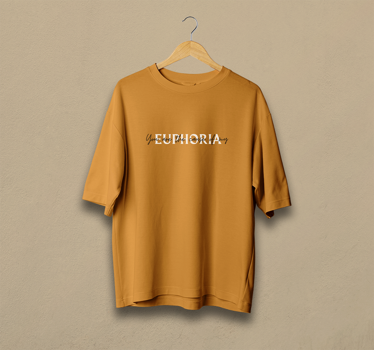 You Are The Cause Of My Euphoria Oversized T-Shirt
