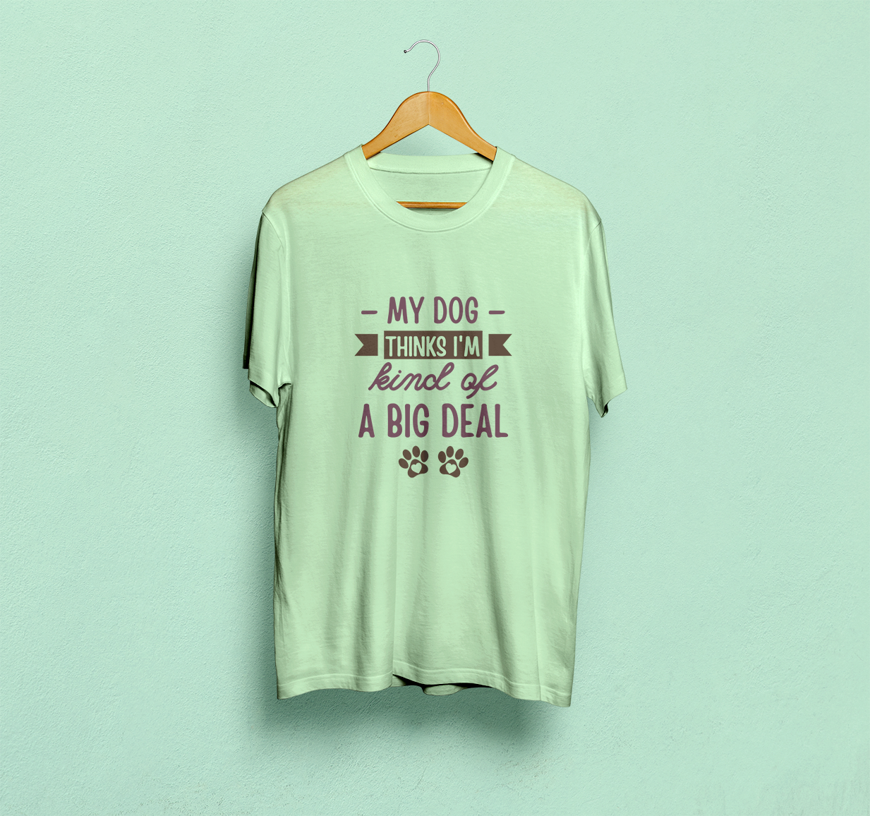 My Dog Thinks I'm A Big Deal Classic T-Shirt