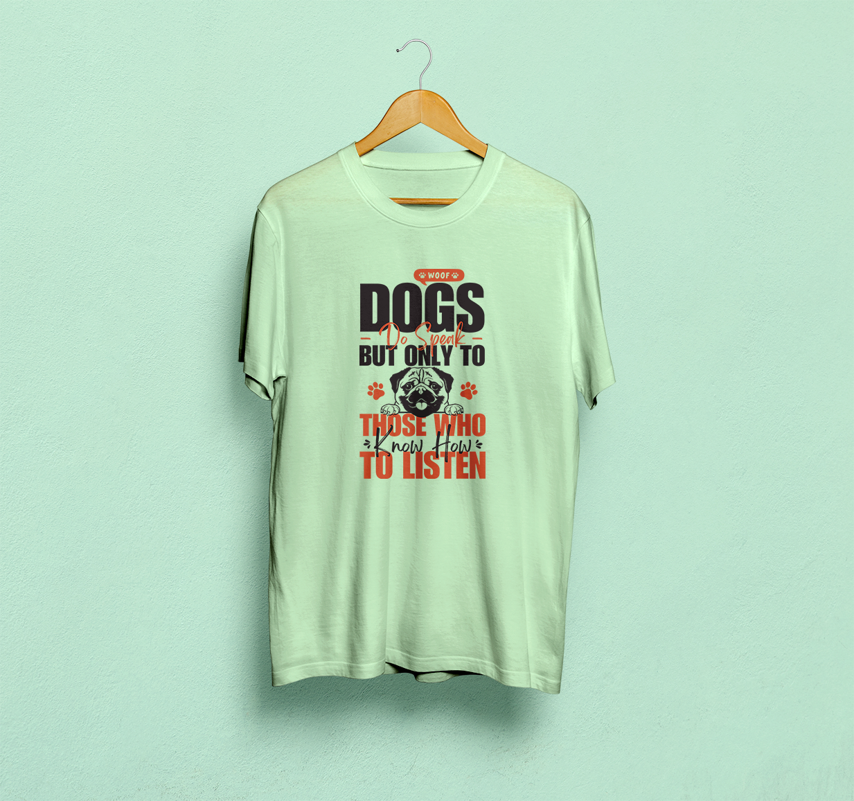 Dogs Do Speak To Those Who Listen Classic T-Shirt