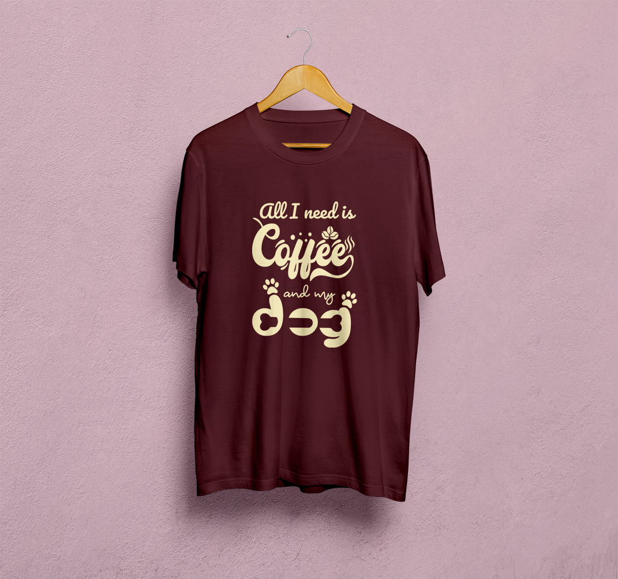 Coffee And My Dog Classic T-Shirt