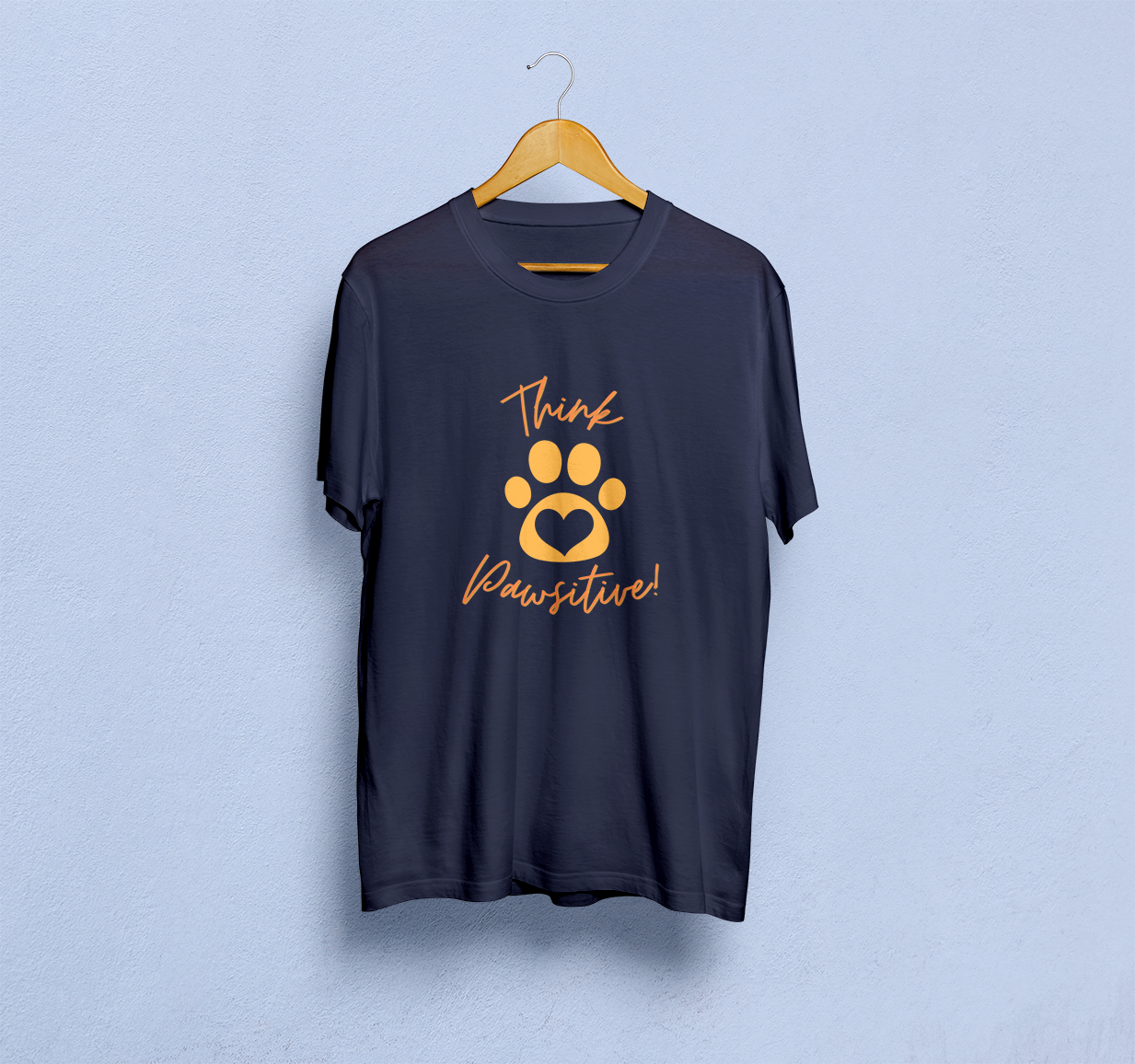 Think Pawsitive Classic T-Shirt