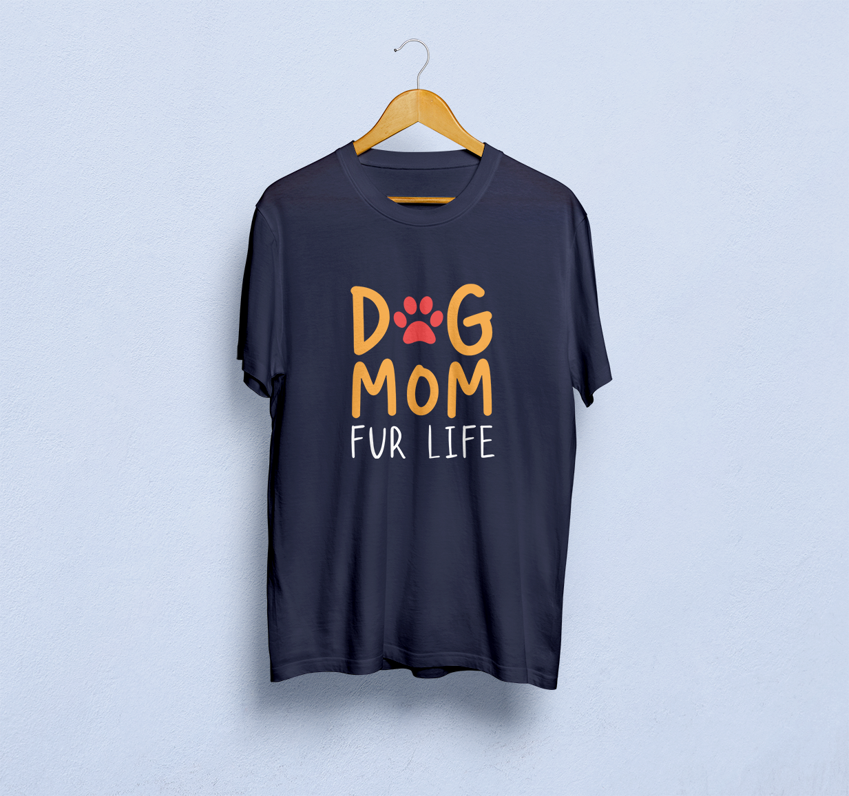 Dog Mom Fur Life Classic T-Shirt