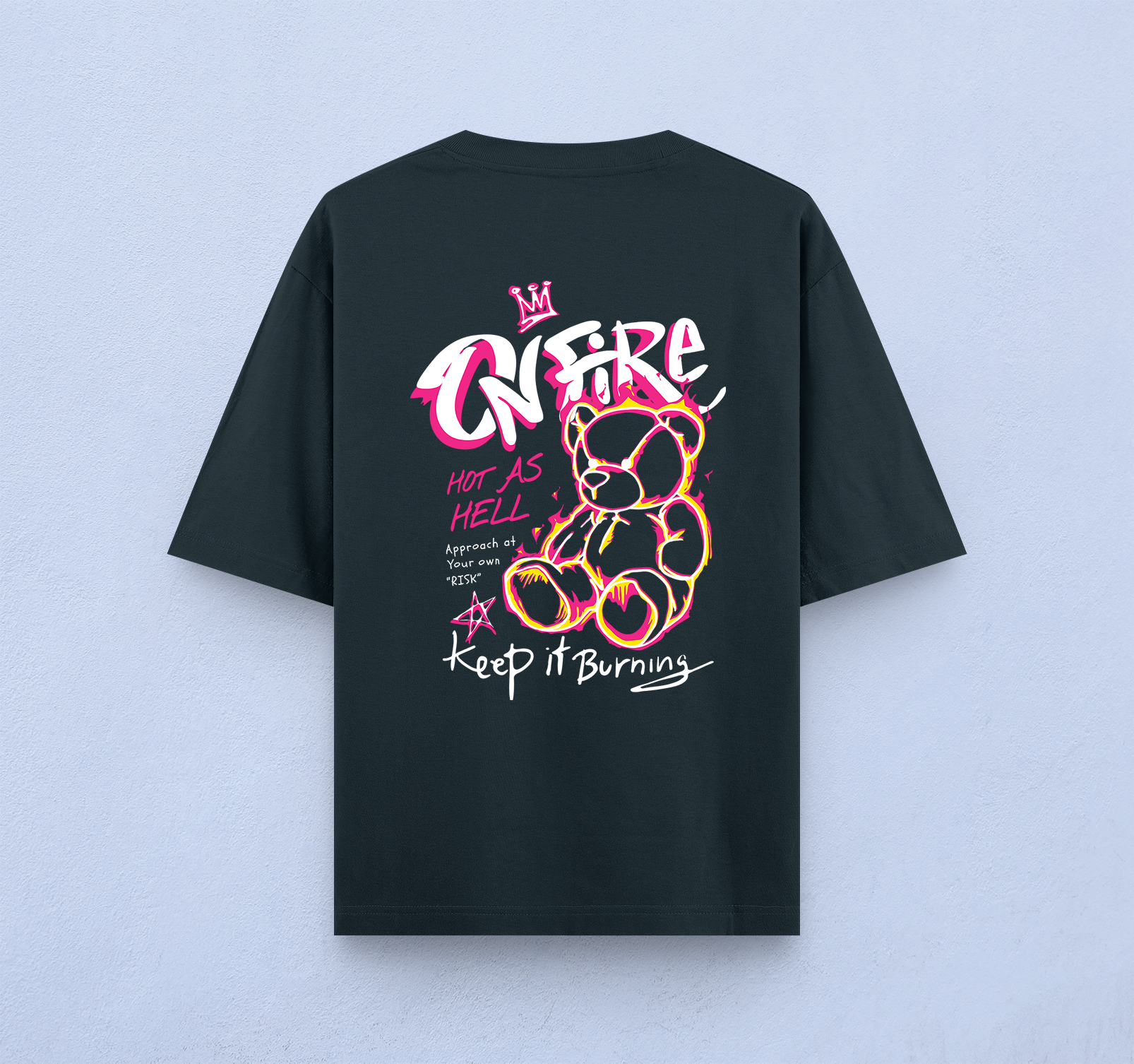 On Fire Oversized T-Shirt