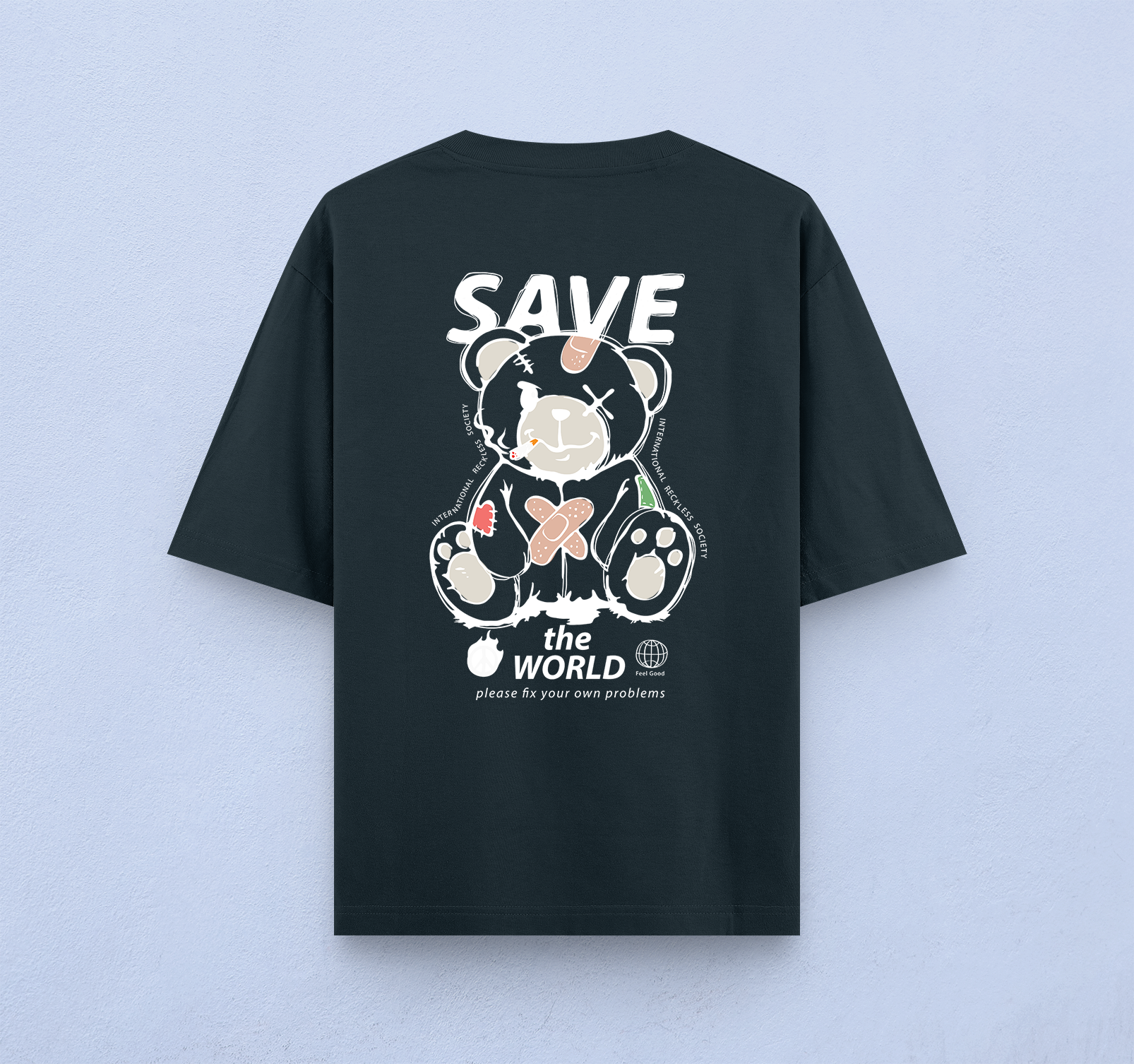Save The World Oversized T-Shirt