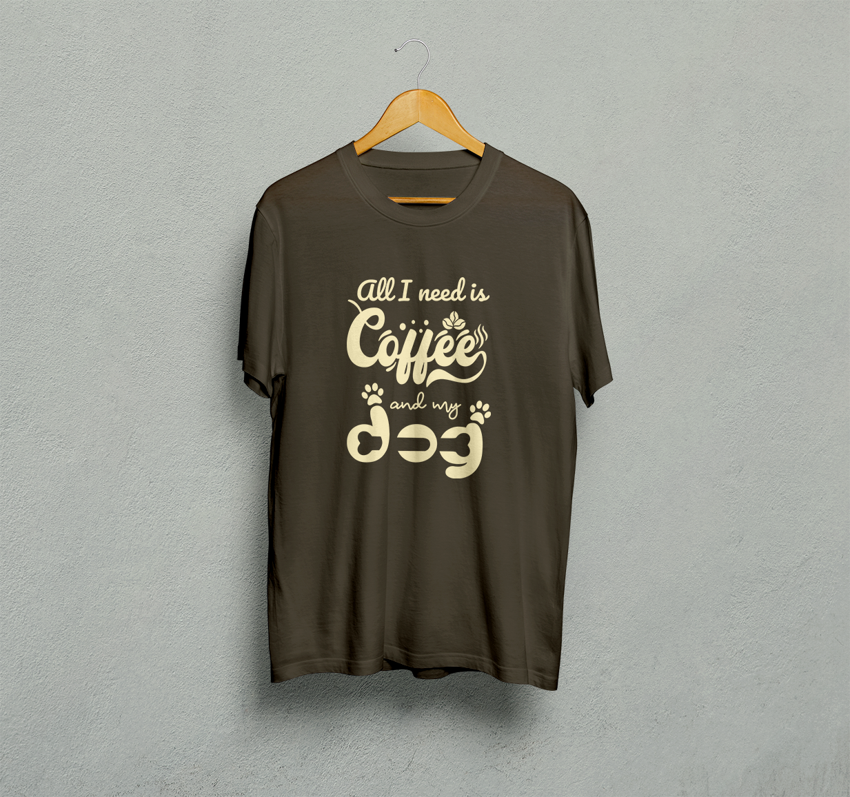 Coffee And My Dog Classic T-Shirt