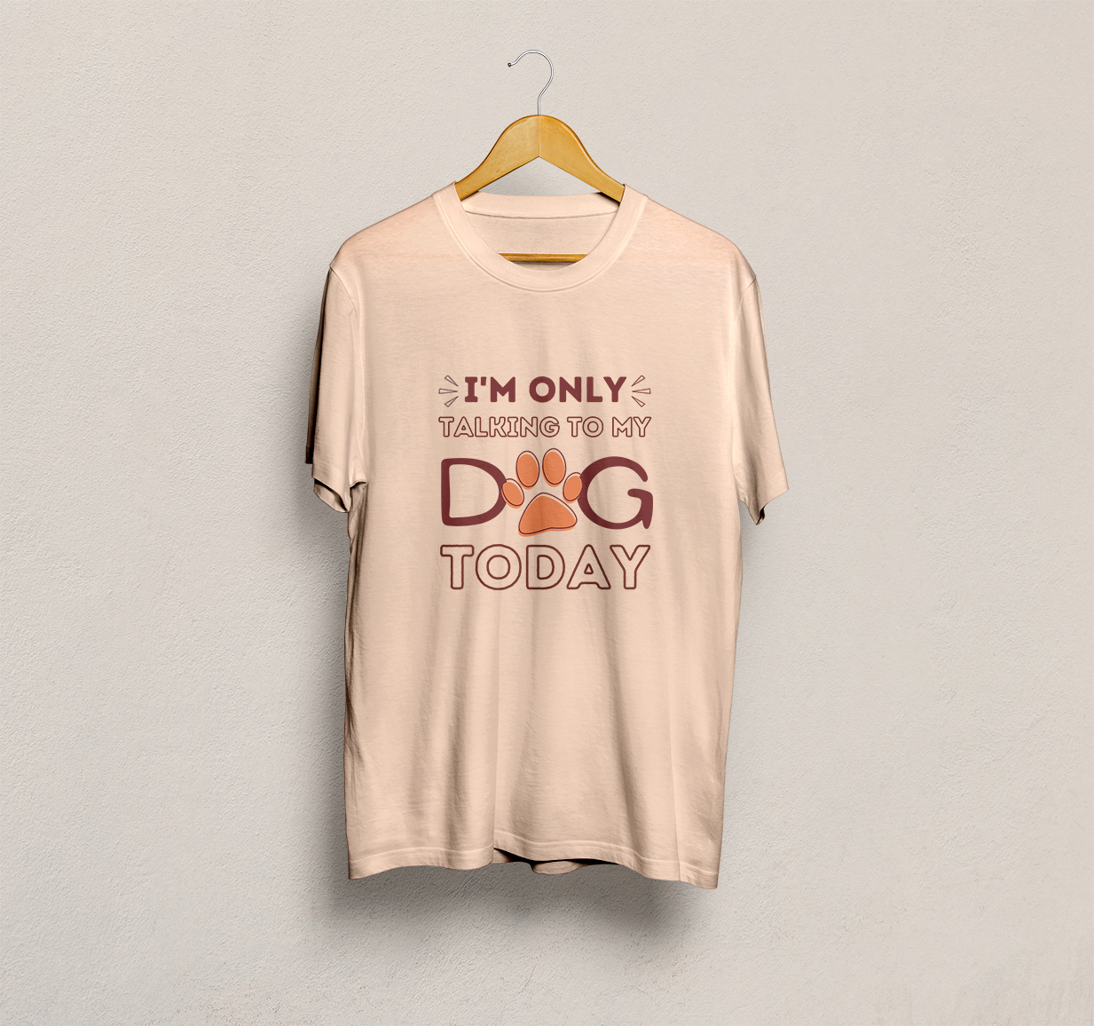 I Am Only Talking To My Dog Classic T-Shirt
