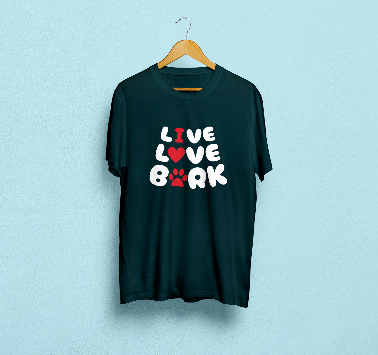 Live Love Bark Classic T-Shirt