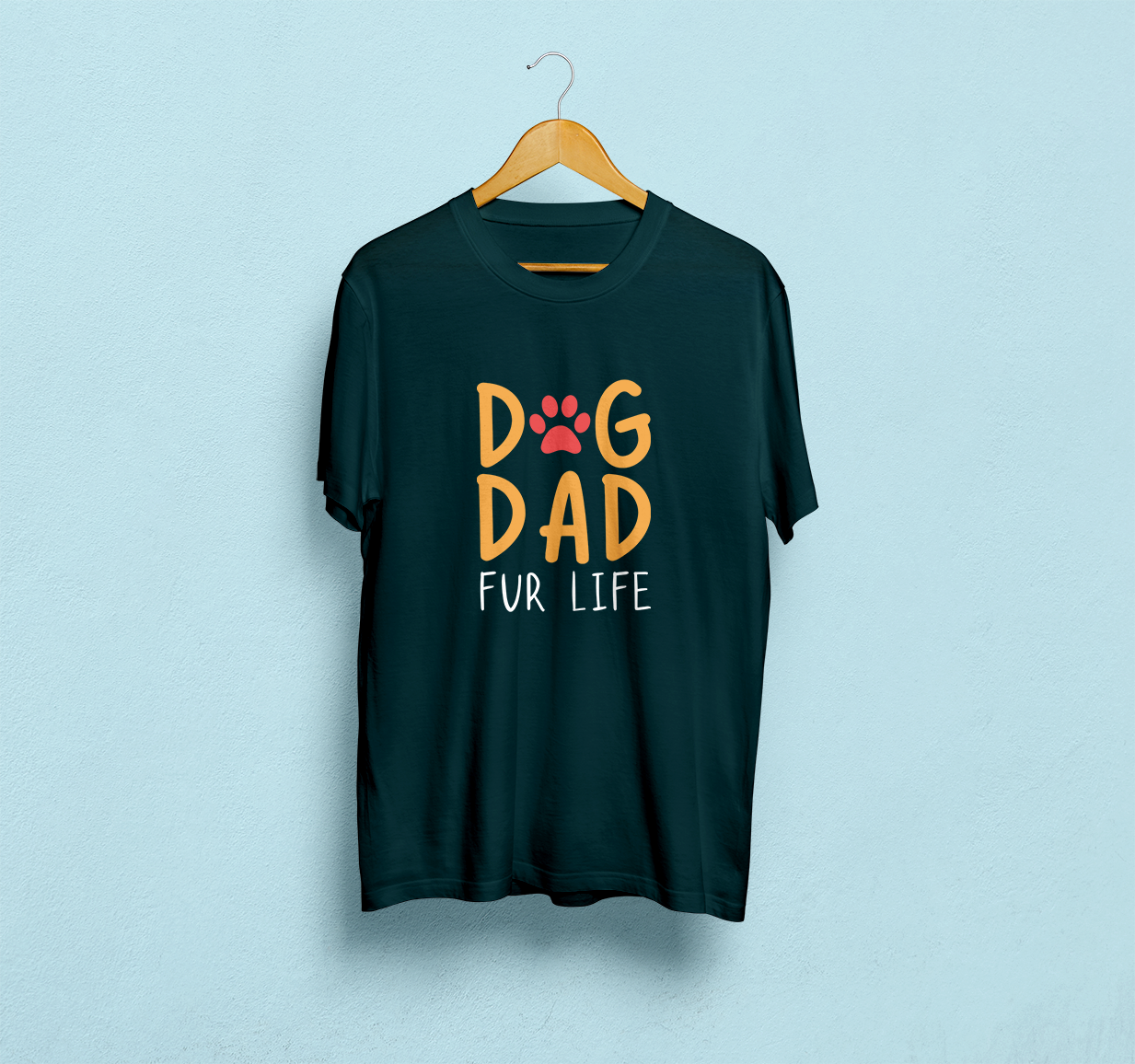 Dog Dad Fur Life Classic T-Shirt