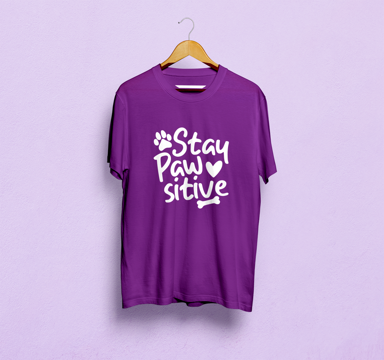 Stay Pawsitive Classic T-Shirt