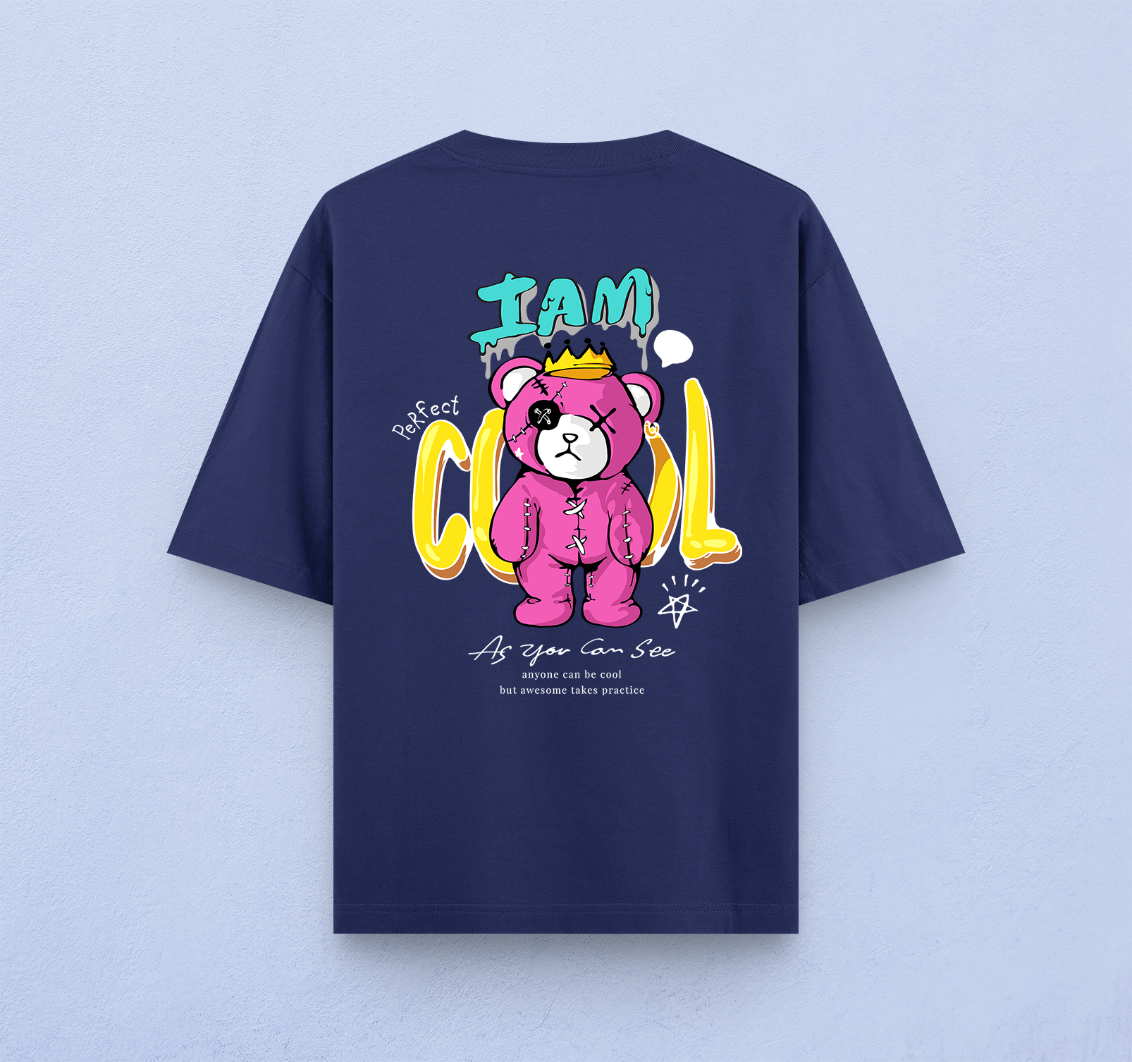 I Am Cool Oversized T-Shirt