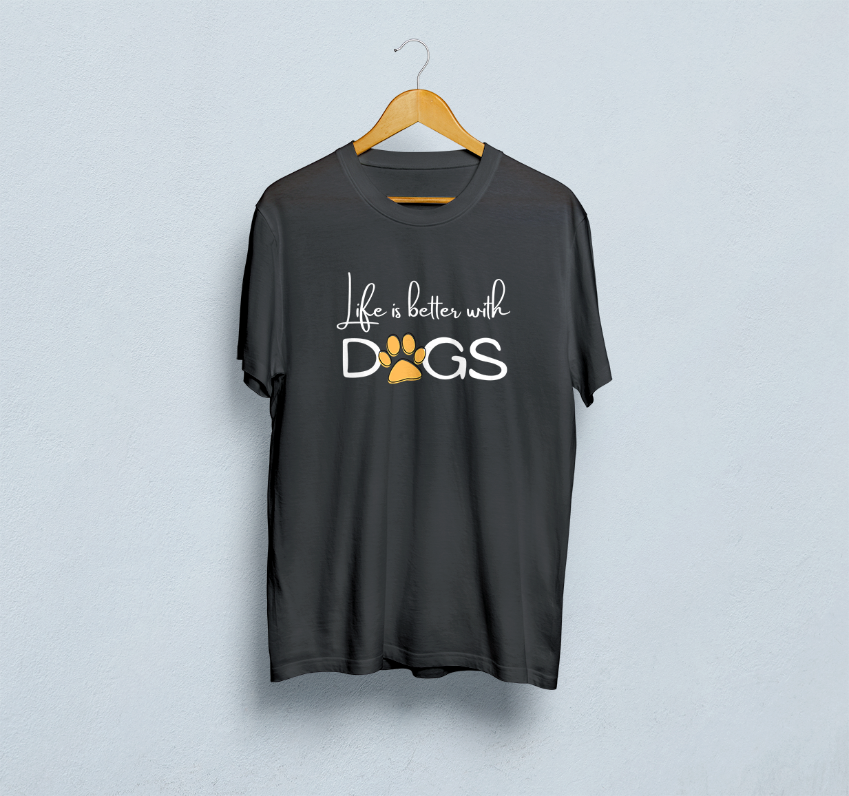 Life Is Better With Dogs Classic T-Shirt