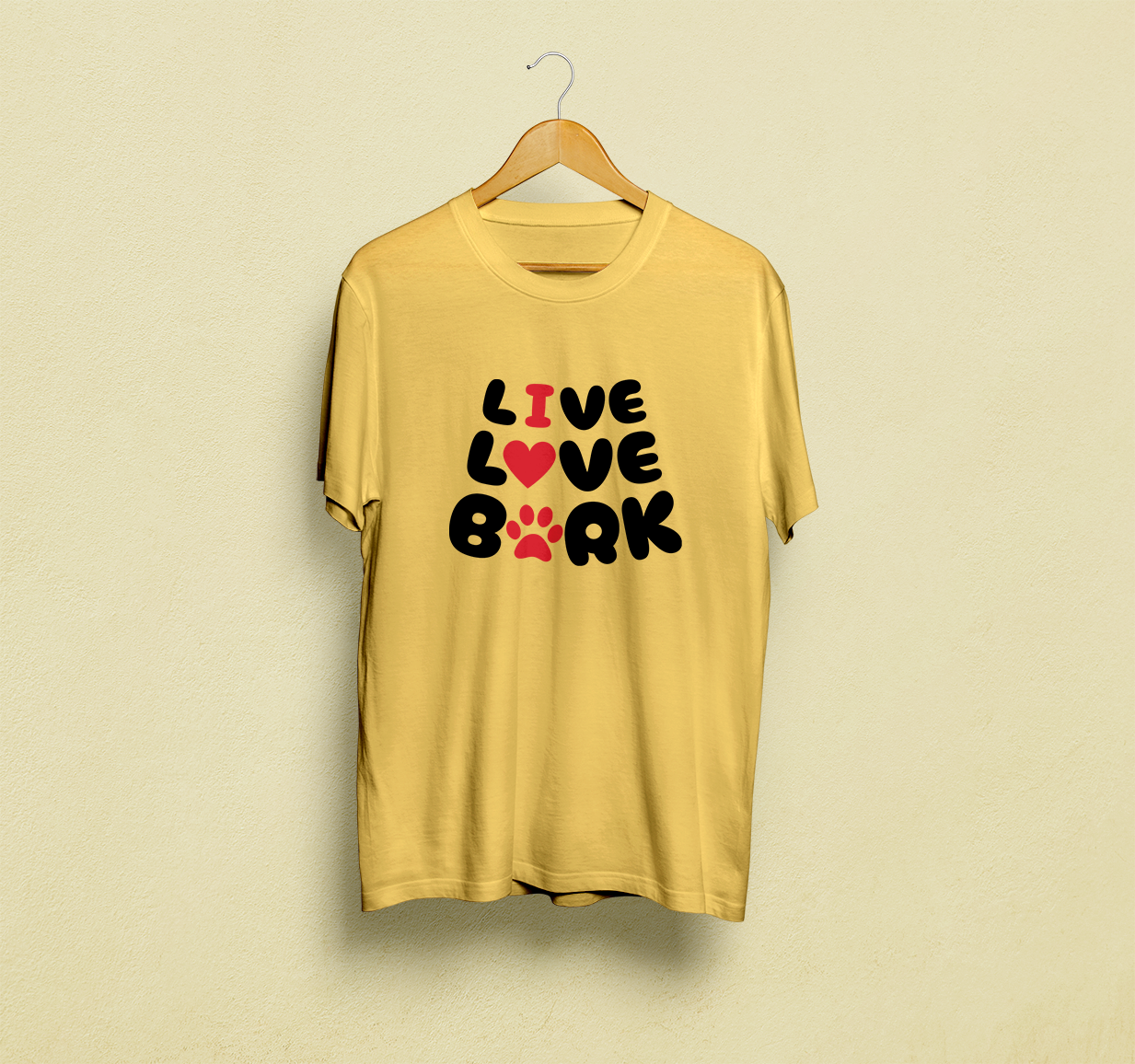 Live Love Bark Classic T-Shirt