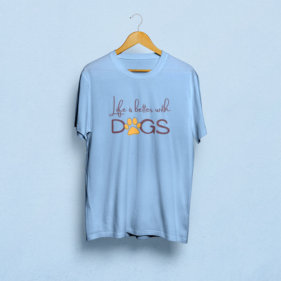 Life Is Better With Dogs Classic T-Shirt