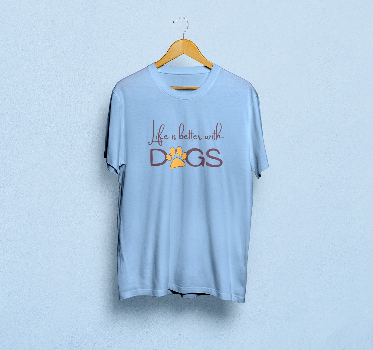 Life Is Better With Dogs Classic T-Shirt
