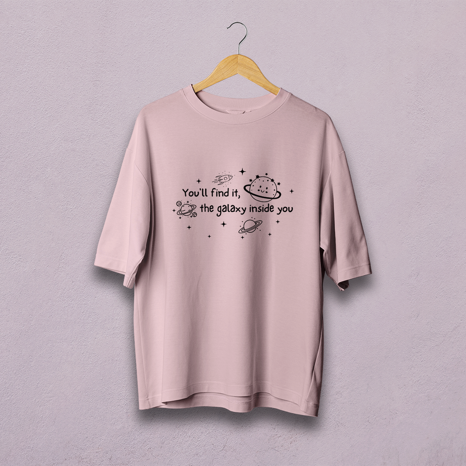 The Galaxy Inside You Oversized T-Shirt