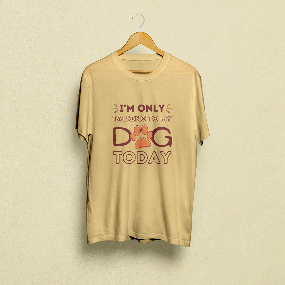I Am Only Talking To My Dog Classic T-Shirt
