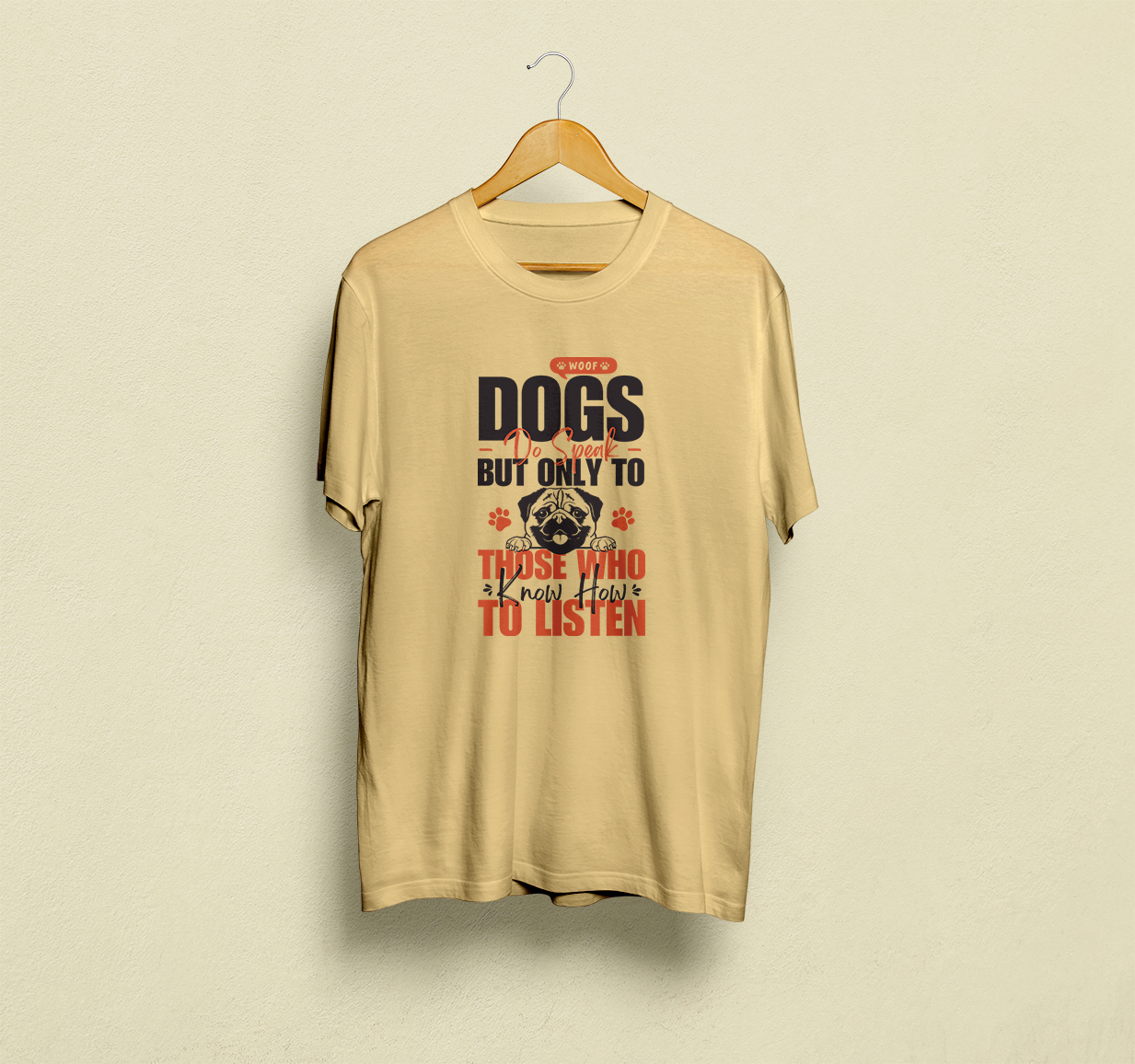 Dogs Do Speak To Those Who Listen Classic T-Shirt