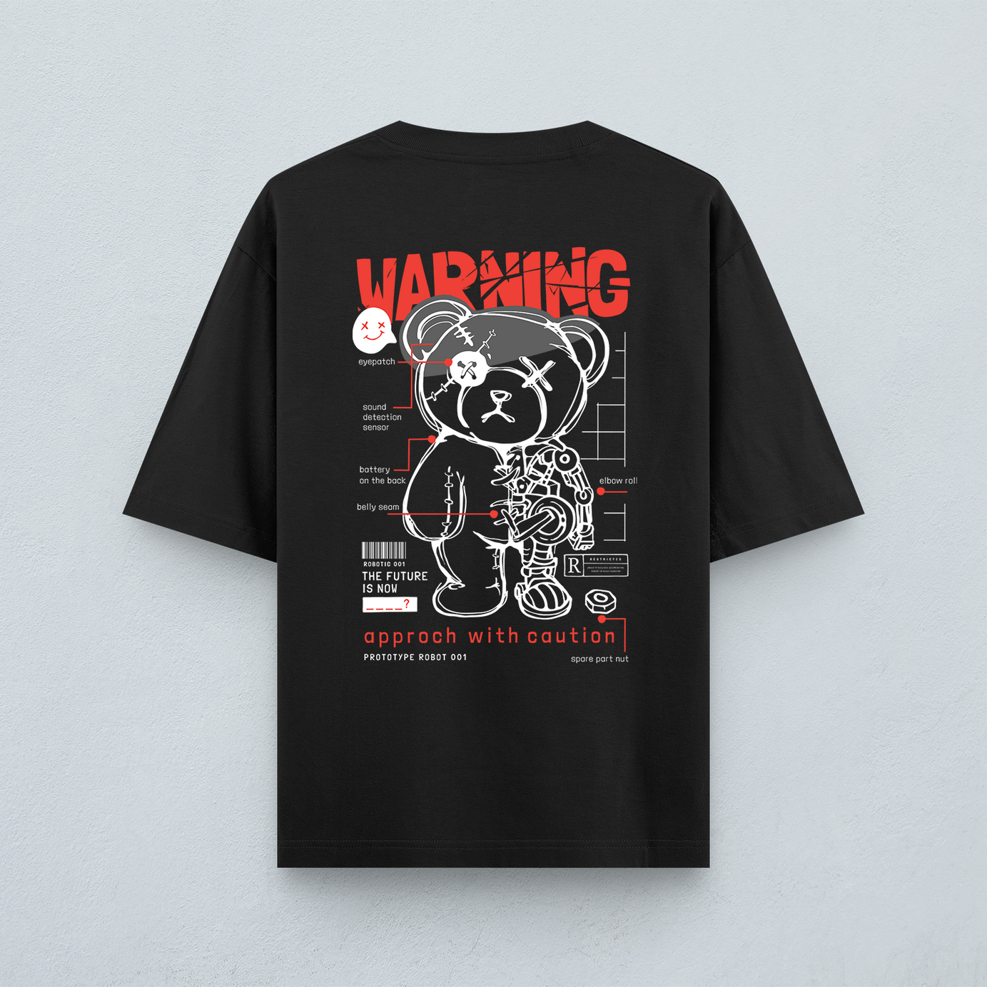 Approach With Caution Oversized T-Shirt