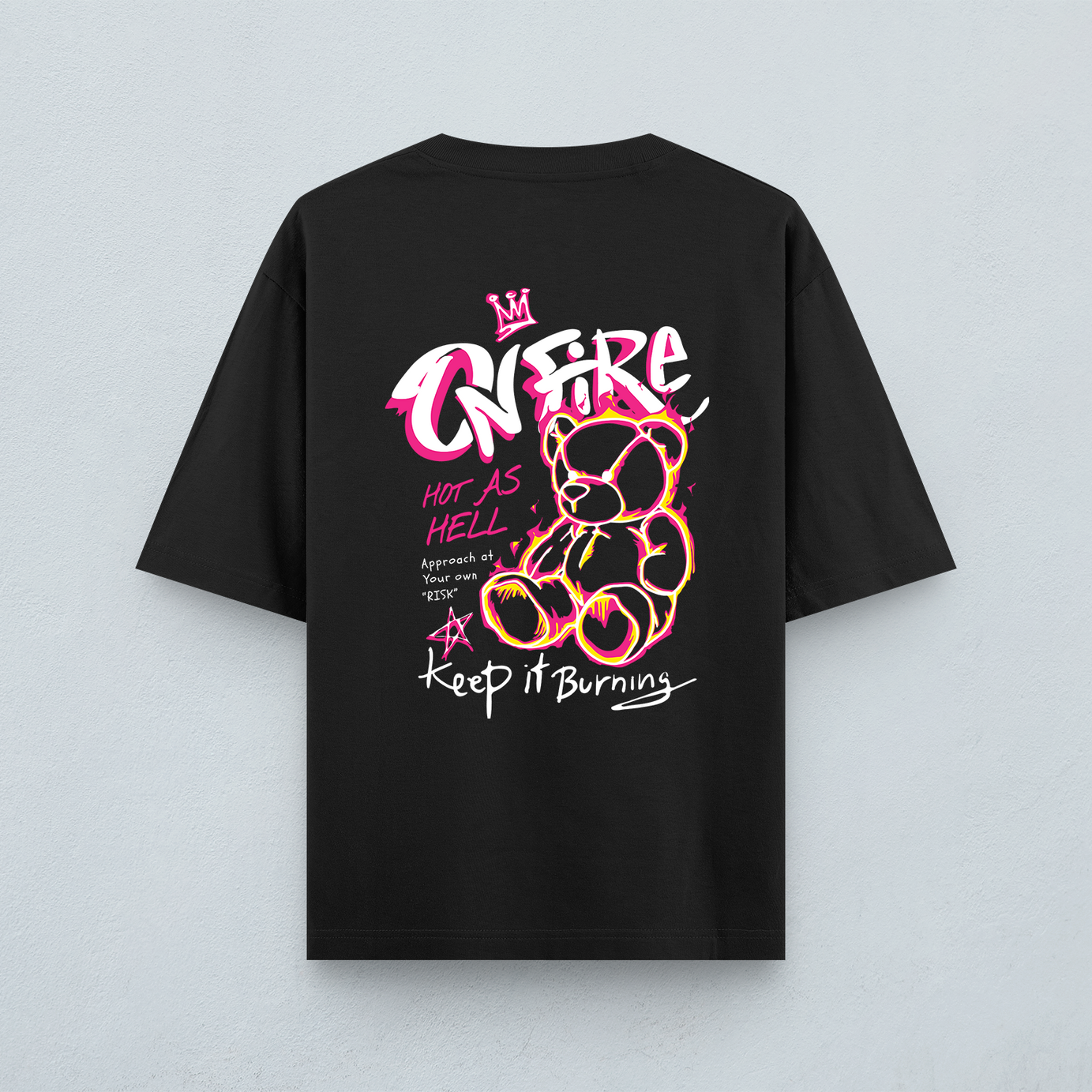 On Fire Oversized T-Shirt