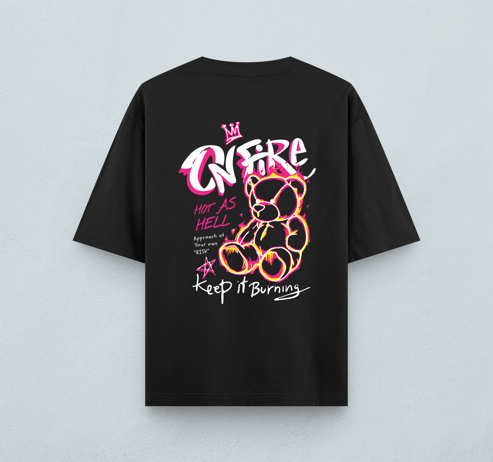 On Fire Oversized T-Shirt