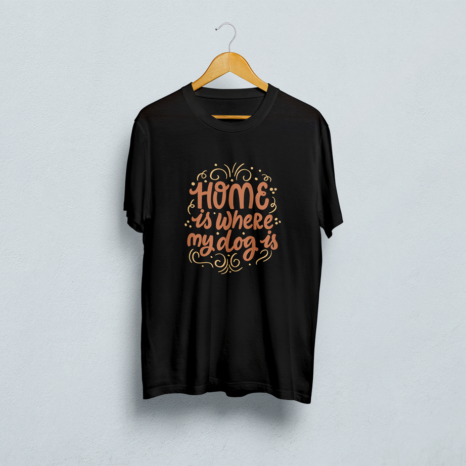 Home Is Where My Dog Is Classic T-Shirt
