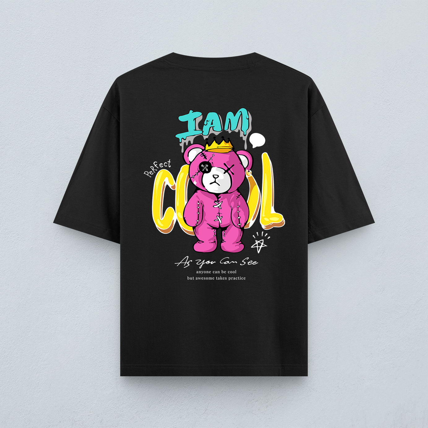 I Am Cool Oversized T-Shirt