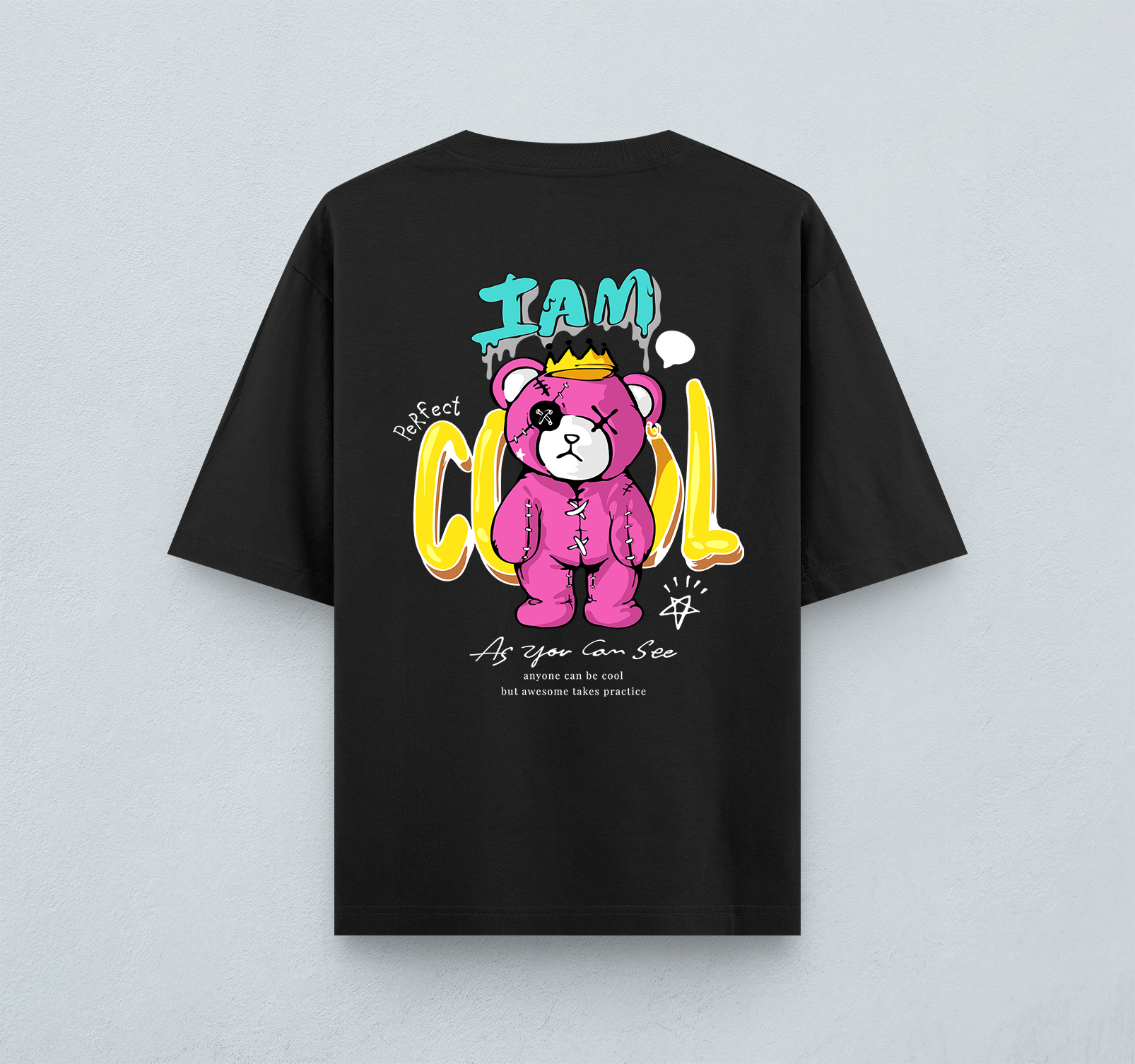 I Am Cool Oversized T-Shirt