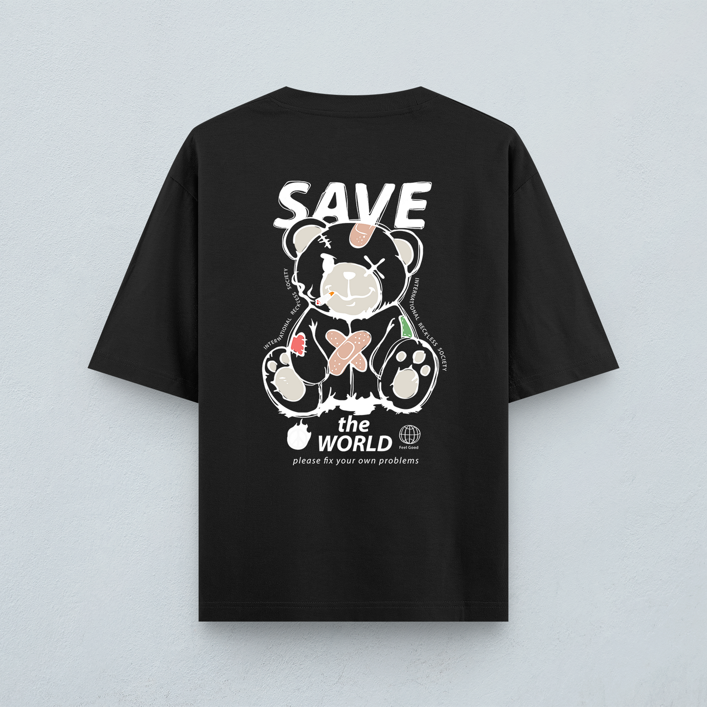 Save The World Oversized T-Shirt