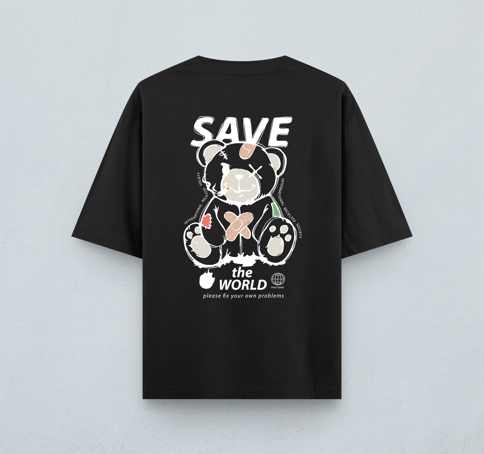 Save The World Oversized T-Shirt