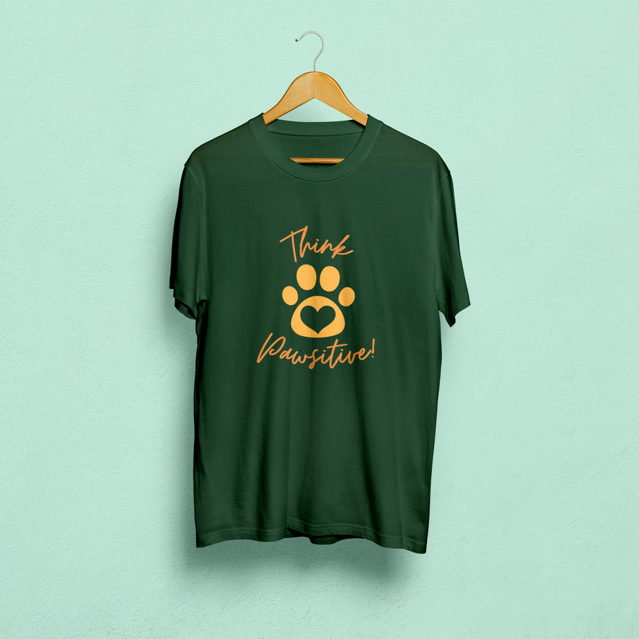 Think Pawsitive Classic T-Shirt