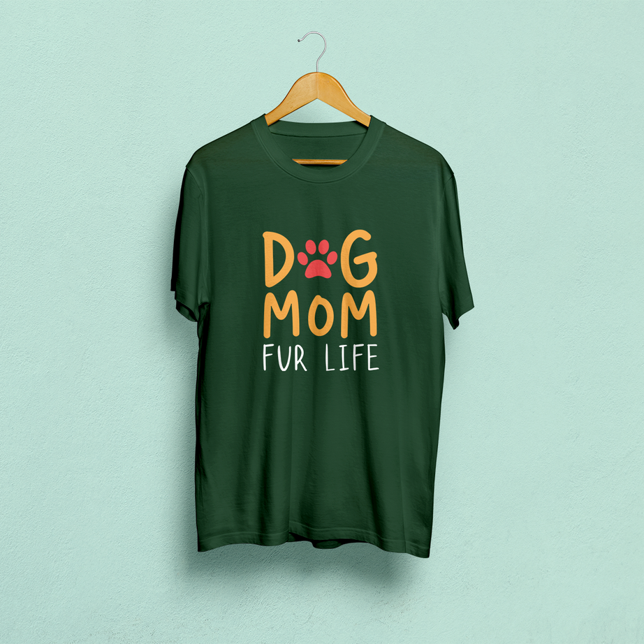 Dog Mom Fur Life Classic T-Shirt