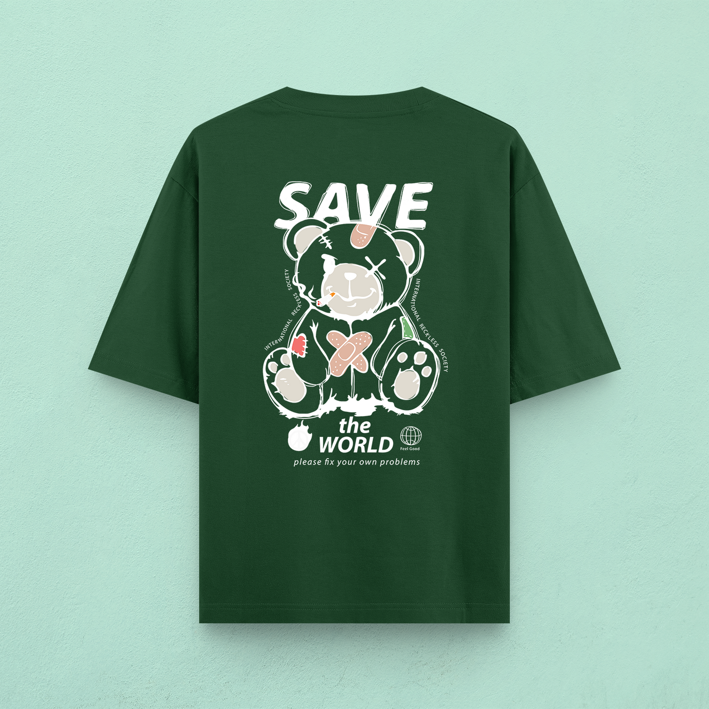 Save The World Oversized T-Shirt