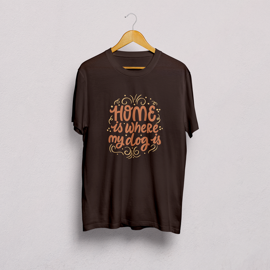 Home Is Where My Dog Is Classic T-Shirt