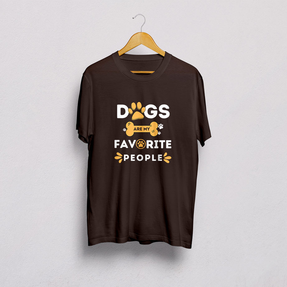 Dogs Are My Favourite Classic T-Shirt