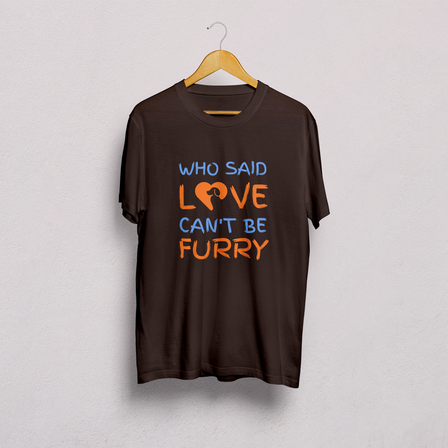 Who Said Love Can't Be Furry Classic T-Shirt