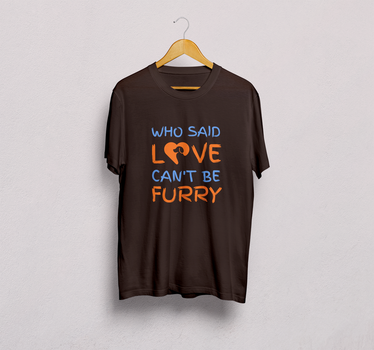 Who Said Love Can't Be Furry Classic T-Shirt
