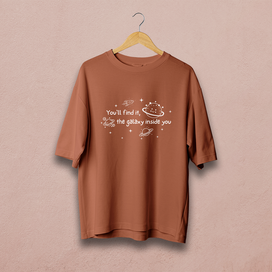 The Galaxy Inside You Oversized T-Shirt