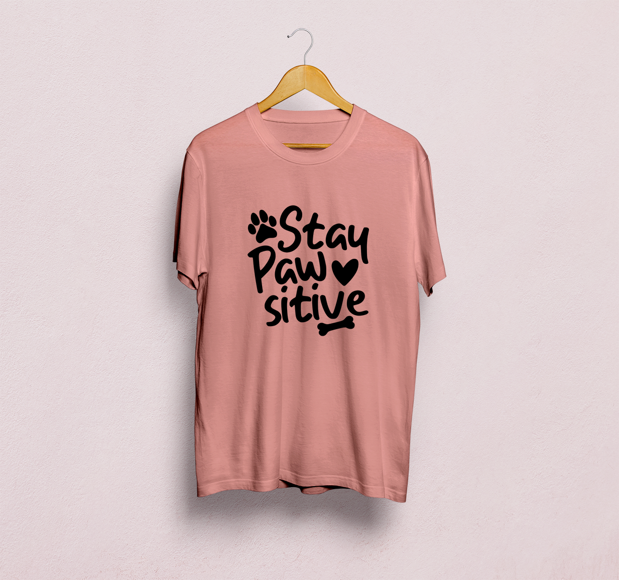 Stay Pawsitive Classic T-Shirt