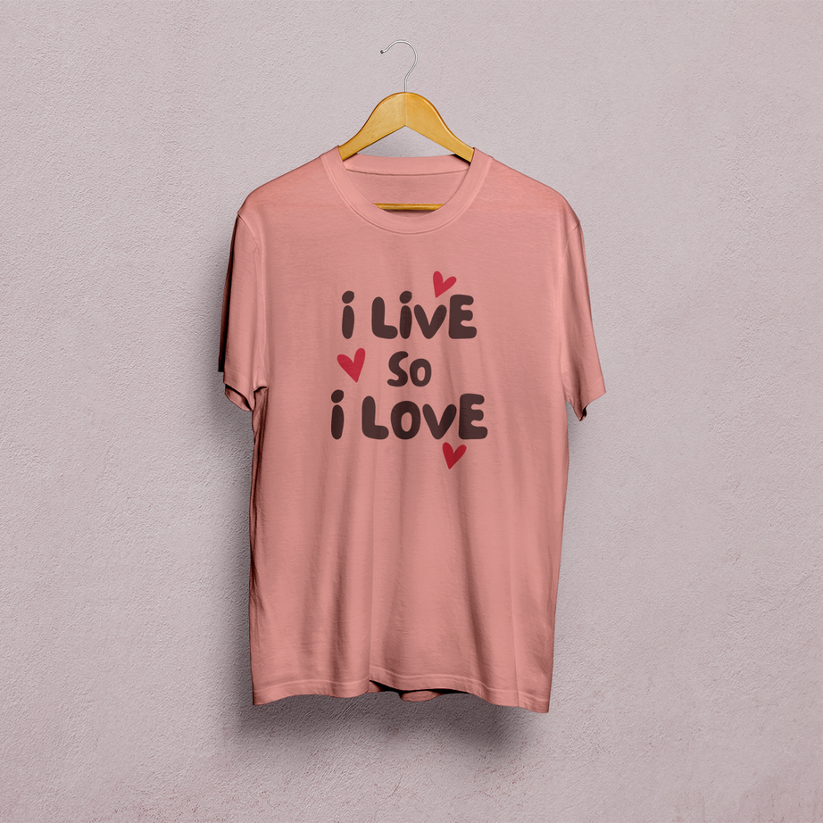 I Live So I Love Classic T-Shirt