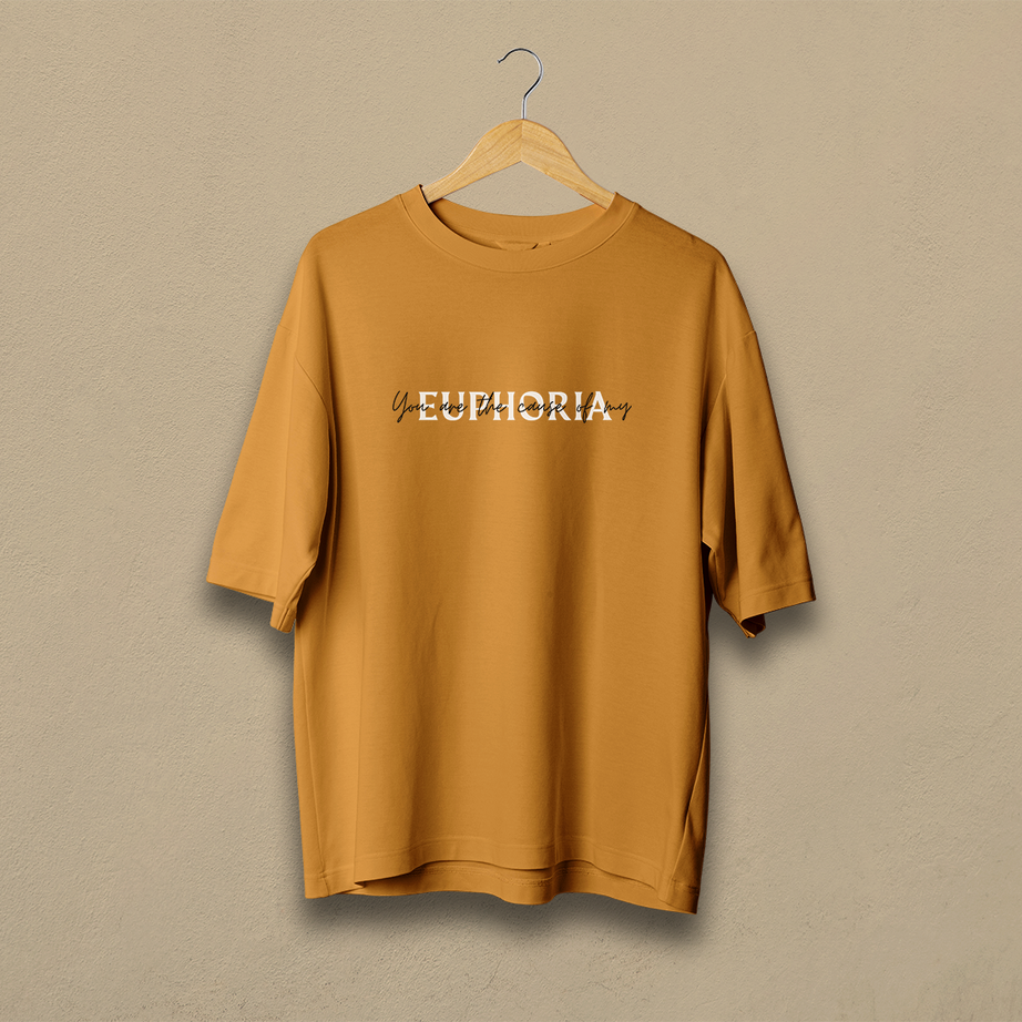 You Are The Cause Of My Euphoria Oversized T-Shirt