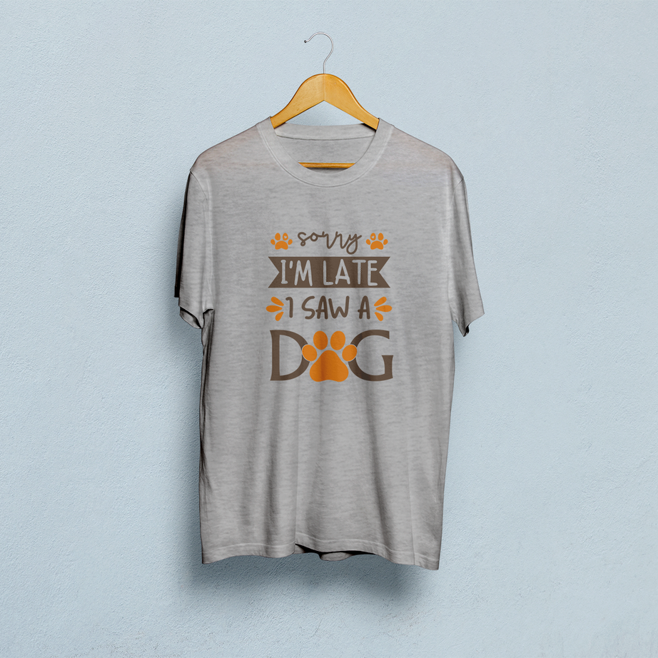 Sorry I'm Late I Saw A Dog Classic T-Shirt