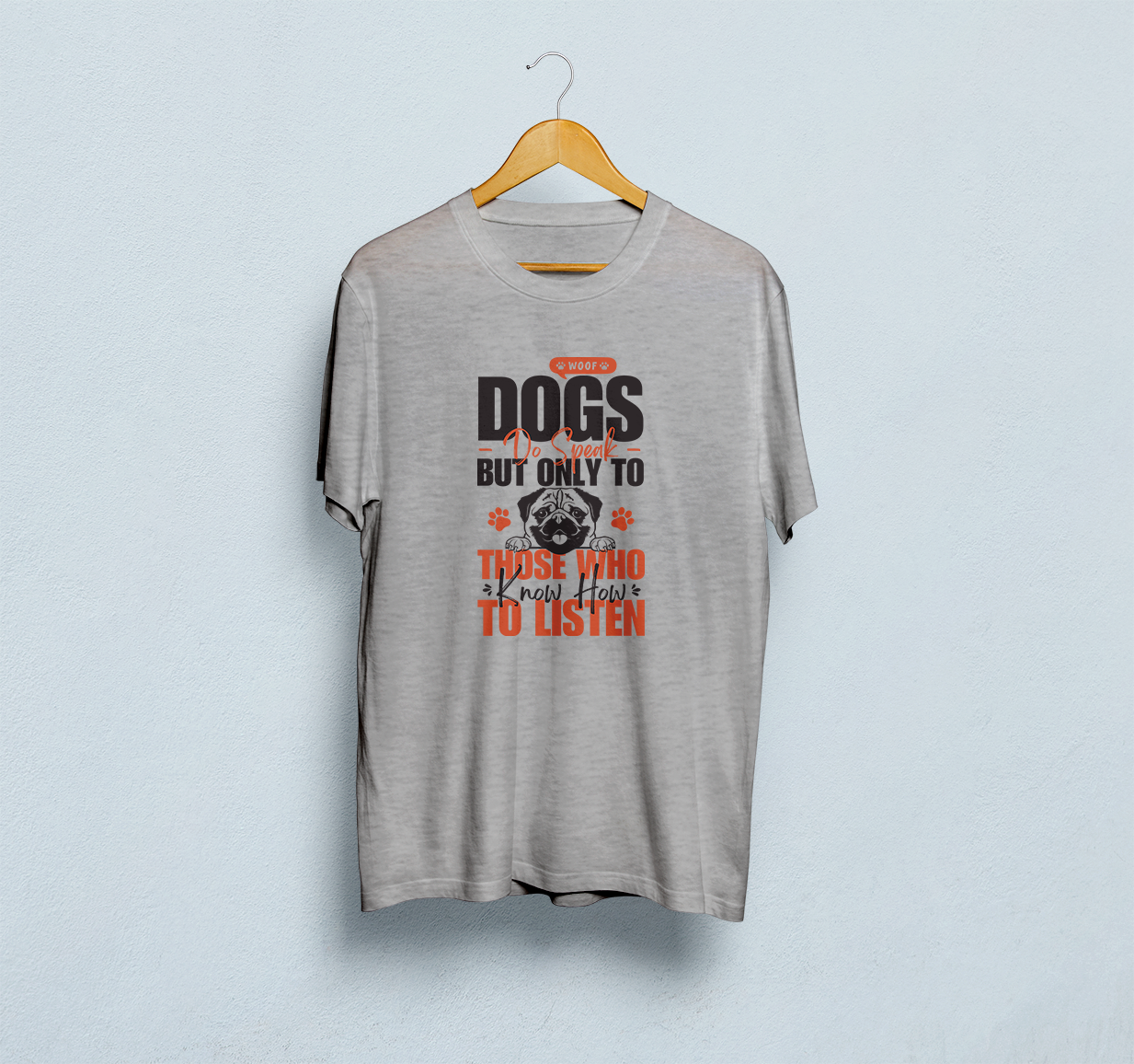 Dogs Do Speak To Those Who Listen Classic T-Shirt