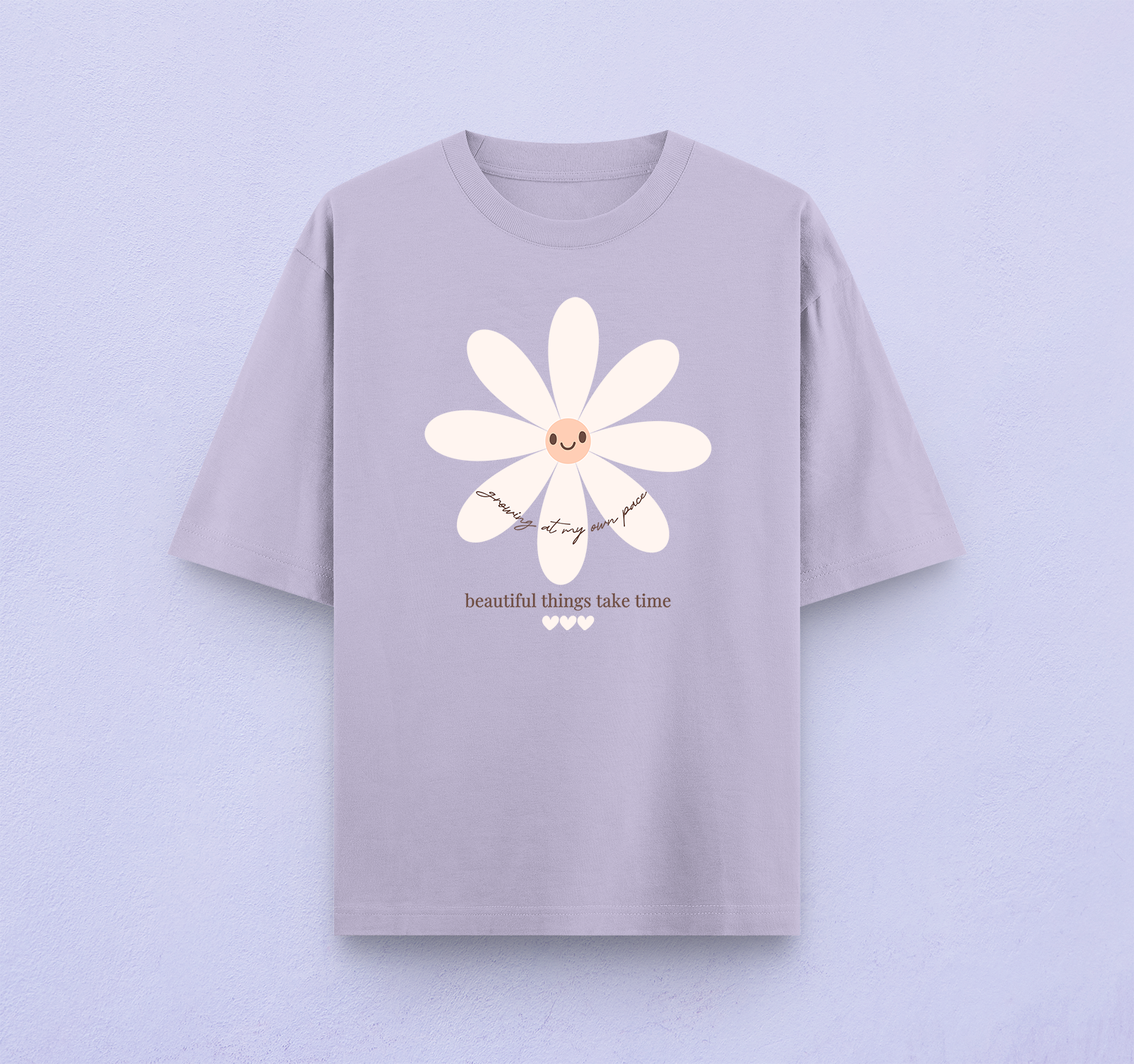 Growing At My Own Pace Oversized T-Shirt