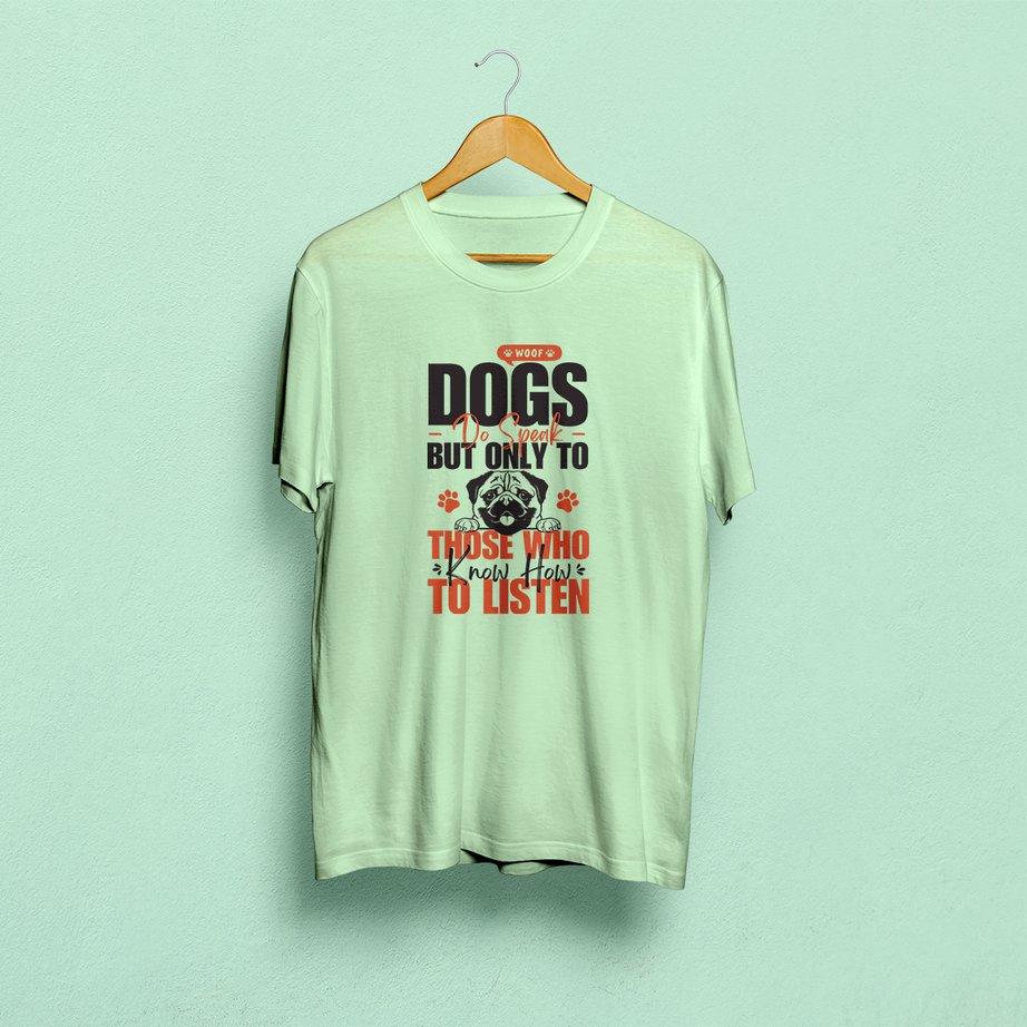 Dogs Do Speak To Those Who Listen Classic T-Shirt
