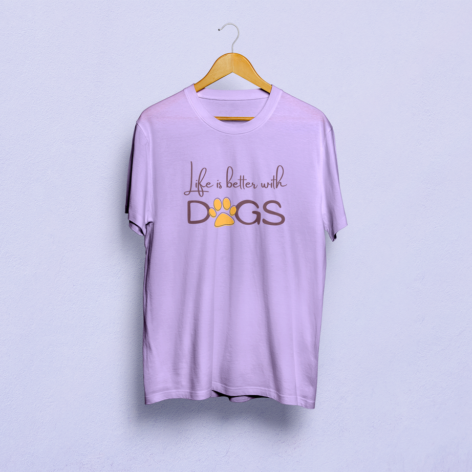 Life Is Better With Dogs Classic T-Shirt